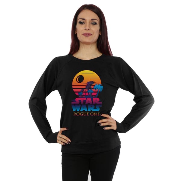 Star Wars Womens/Ladies Rogue One Logo Sunset Sweatshirt