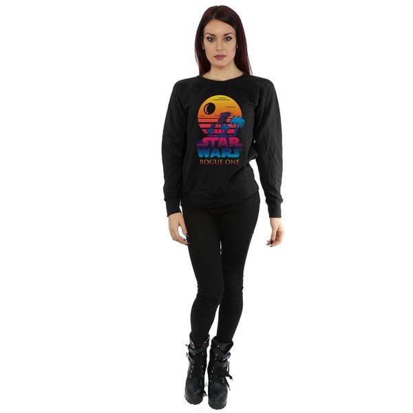 Star Wars Womens/Ladies Rogue One Logo Sunset Sweatshirt