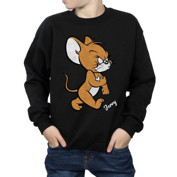 Tom and Jerry Boys Angry Mouse Cotton Sweatshirt