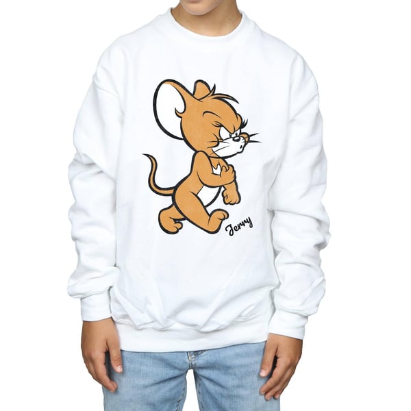 Tom and Jerry Boys Angry Mouse Cotton Sweatshirt