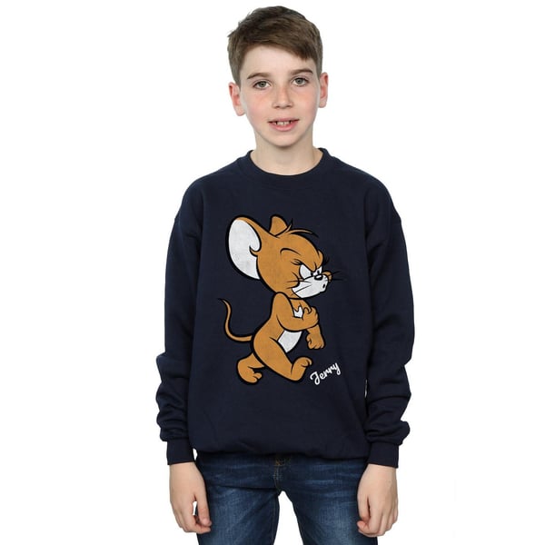 Tom and Jerry Boys Angry Mouse Cotton Sweatshirt