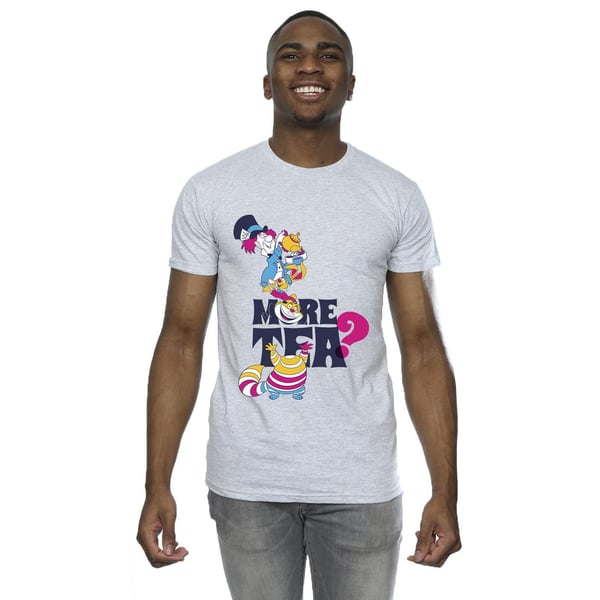 Disney Mens Alice In Wonderland More Tea T-Shirt