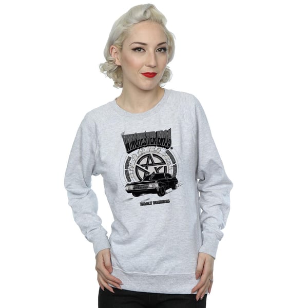Supernatural Womens/Ladies Winchester Bros Sweatshirt