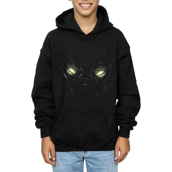 Black Panther Pojkar Ögon Bomullshuvtröja