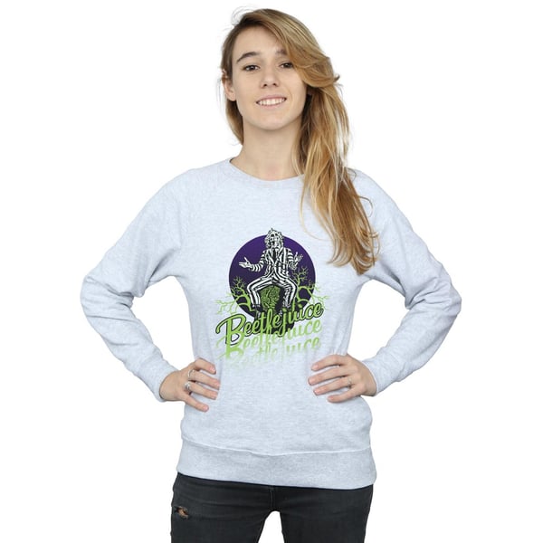 Beetlejuice Womens/Ladies Faded Pose Sweatshirt