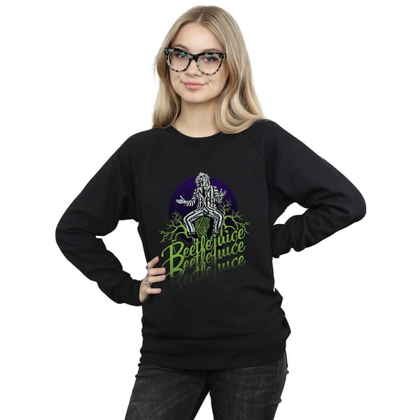 Beetlejuice Womens/Ladies Faded Pose Sweatshirt