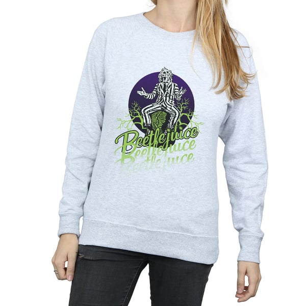 Beetlejuice Womens/Ladies Faded Pose Sweatshirt