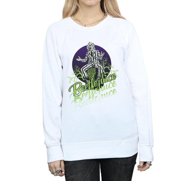 Beetlejuice Womens/Ladies Faded Pose Sweatshirt