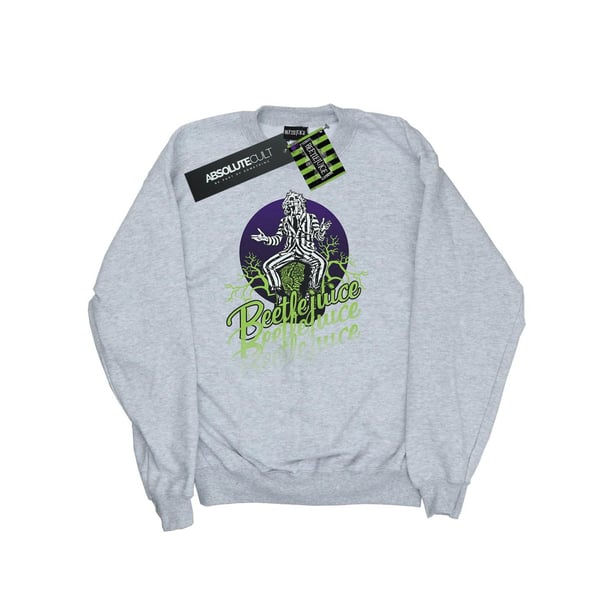 Beetlejuice Womens/Ladies Faded Pose Sweatshirt
