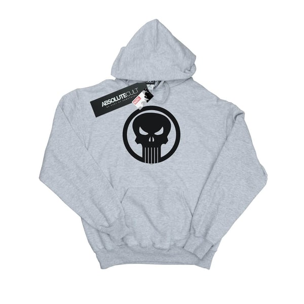 Marvel Womens/Ladies The Punisher Skull Circle Hoodie
