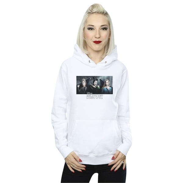 Disney Womens/Ladies Maleficent Mistress Of Evil Character Poster Hoodie