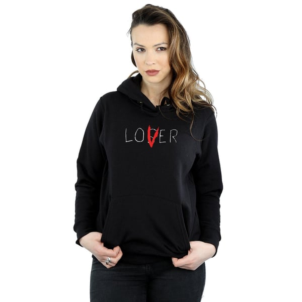 It Womens/Ladies Loser Lover Cotton Hoodie