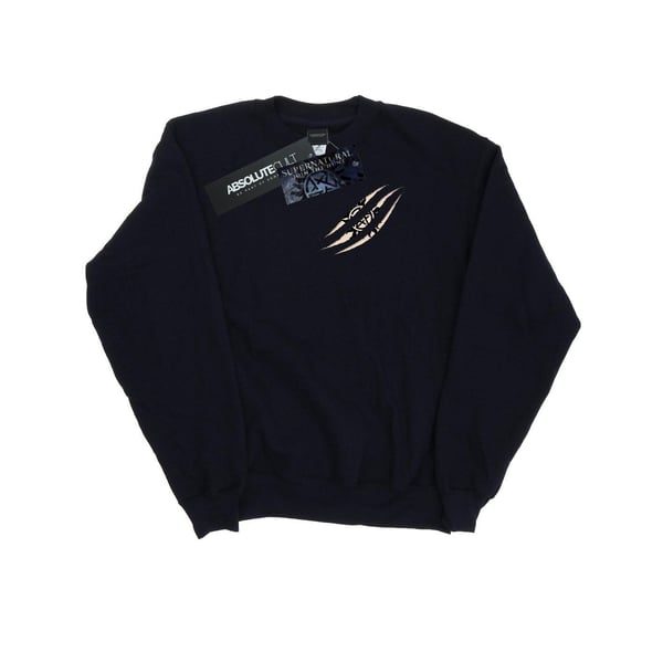 Supernatural Womens/Ladies Symbol Scratch Sweatshirt