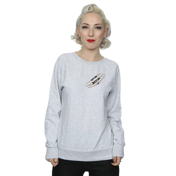 Supernatural Womens/Ladies Symbol Scratch Sweatshirt