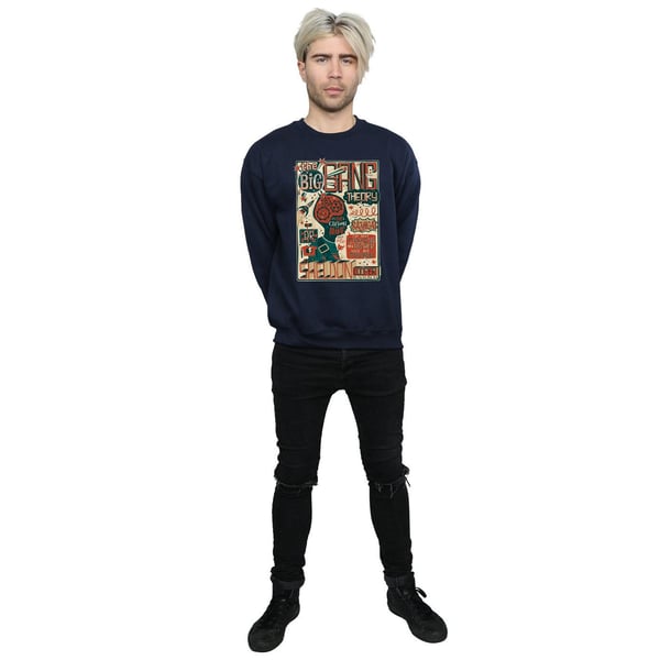 Big Bang Theory Mens Infographic Poster Sweatshirt