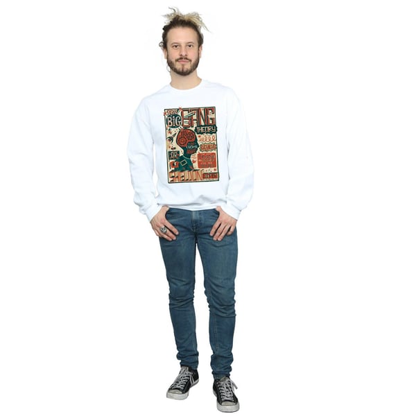 Big Bang Theory Mens Infographic Poster Sweatshirt