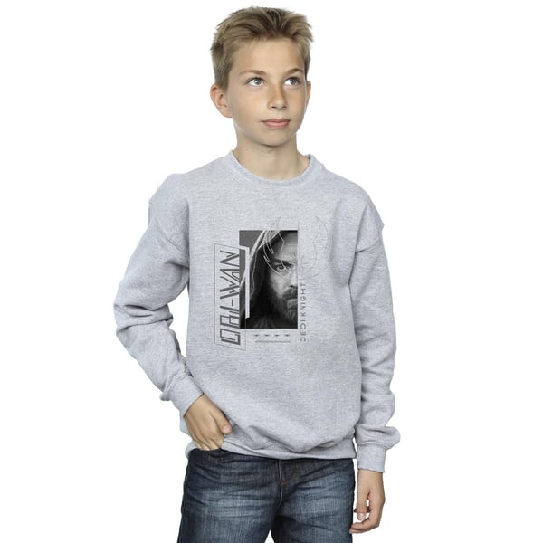 Star Wars Boys Obi-Wan Kenobi Jedi SciFi Collage Sweatshirt