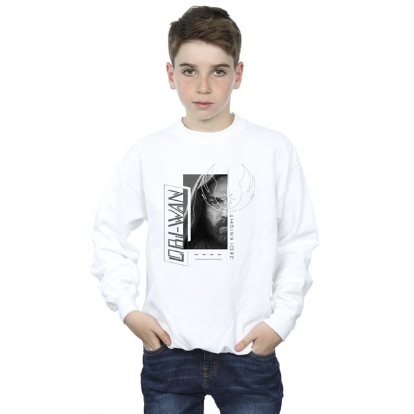 Star Wars Boys Obi-Wan Kenobi Jedi SciFi Collage Sweatshirt
