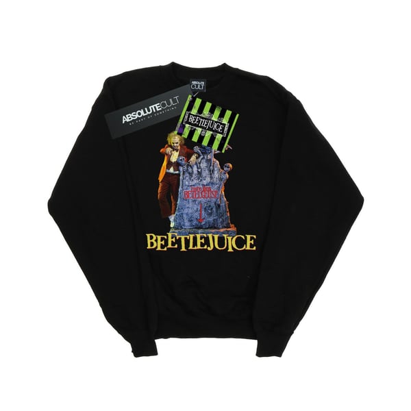 Beetlejuice Womens/Ladies Here Lies Sweatshirt