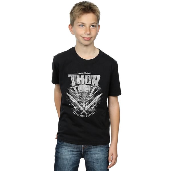 Thor: Ragnarok Boys Hammer Cotton Logo T-Shirt