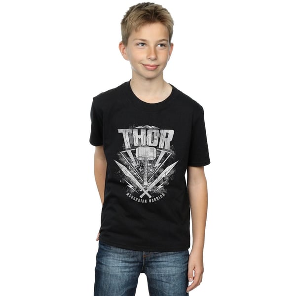 Thor: Ragnarok Boys Hammer Cotton Logo T-Shirt