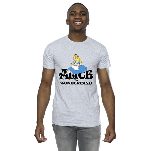 Disney Mens Alice In Wonderland Tea Drinker Classic T-Shirt