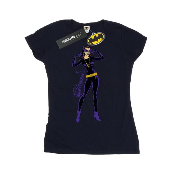 DC Comics Dam/Dam Catwoman Happy Pose T-shirt i bomull