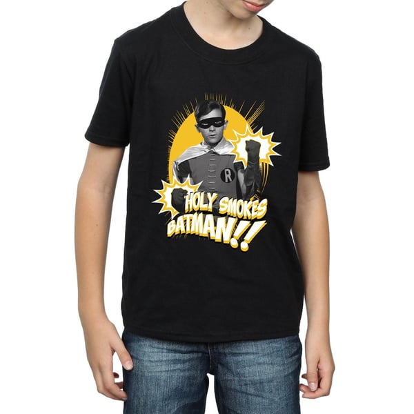 DC Comics Boys Batman TV Series Robin Holy Smokes T-Shirt