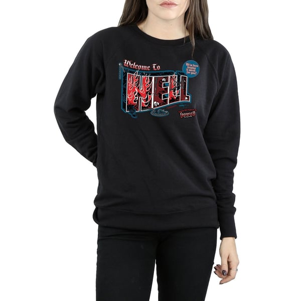 Supernatural Womens/Ladies Welcome To Hell Sweatshirt