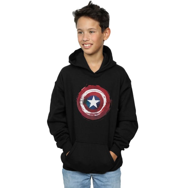 Marvel Boys Captain America Splatter Shield -huppari