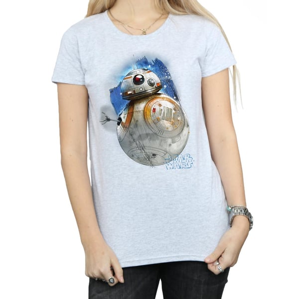 Star Wars: The Last Jedi Womens/Ladies BB-8 Brushed Cotton T-Shirt