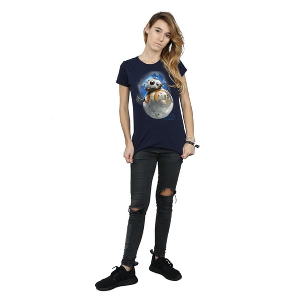 Star Wars: The Last Jedi Womens/Ladies BB-8 Brushed Cotton T-Shirt