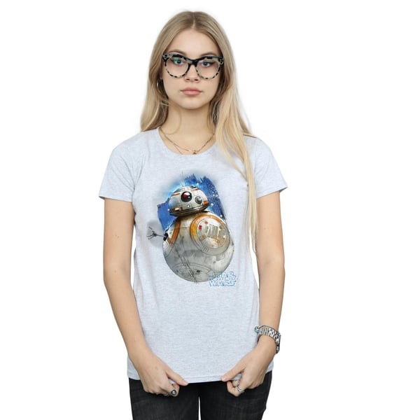 Star Wars: The Last Jedi Womens/Ladies BB-8 Brushed Cotton T-Shirt
