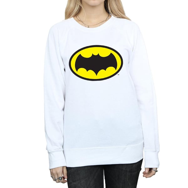 DC Comics Womens/Ladies Batman TV Series Logo Sweatshirt
