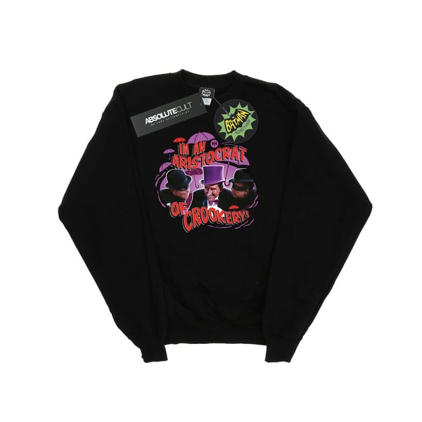 DC Comics Womens/Ladies Batman TV Series The Penguin Aristocrat Sweatshirt
