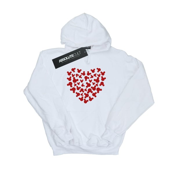 Disney Dam/Dam Mickey Mouse Hjärtsiluett Hoodie