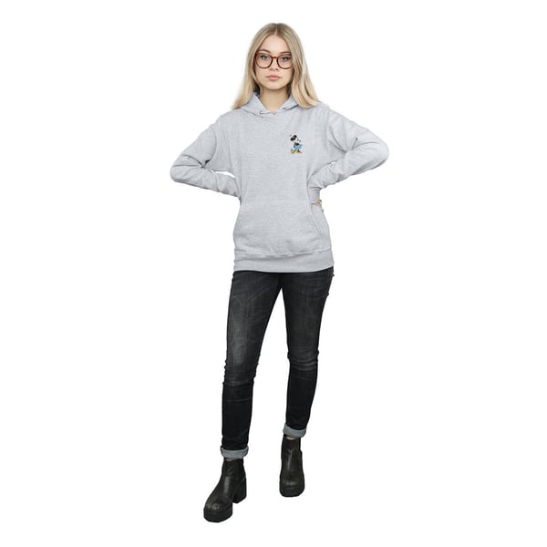 Disney Womens/Ladies Minnie Mouse Kick Chest Hoodie
