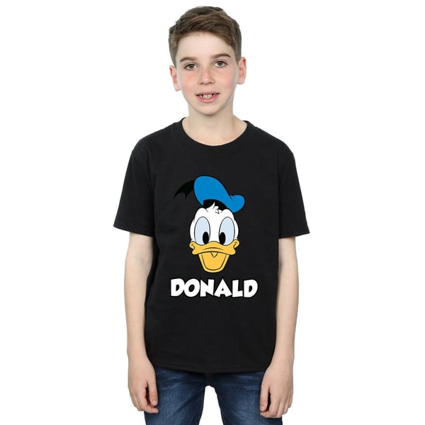Disney Boys Donald Duck Face Cotton T-Shirt