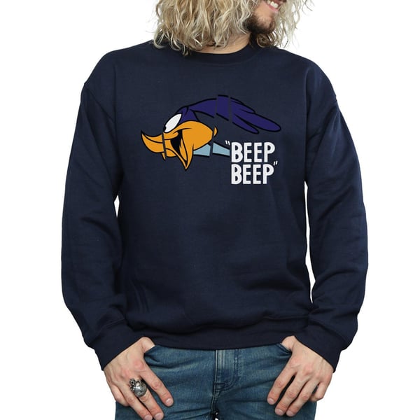 Looney Tunes Mens Beep Beep Road Runner Sweatshirt