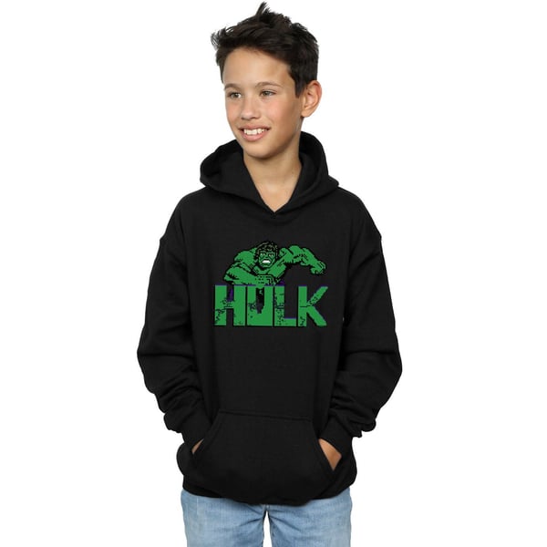 Marvel Boys Hulk Pixelated Hoodie