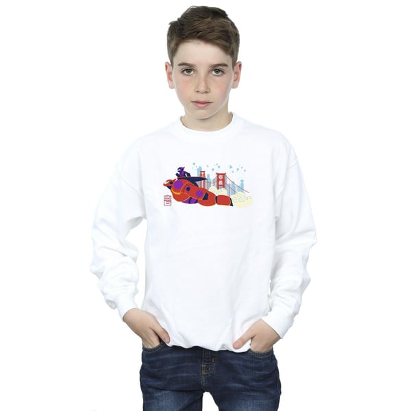 Disney Boys Big Hero 6 Baymax Hiro Bridge Sweatshirt