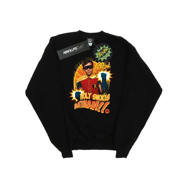 DC Comics Womens/Ladies Batman TV Series Holy Smokes Sweatshirt