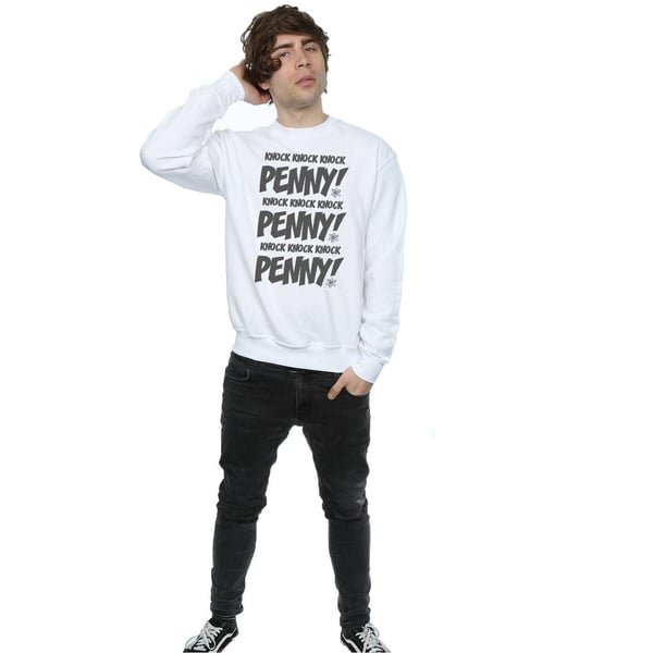 The Big Bang Theory Mens Sheldon Knock Knock Penny Sweatshirt
