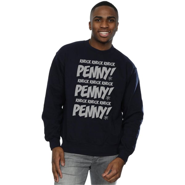 The Big Bang Theory Mens Sheldon Knock Knock Penny Sweatshirt