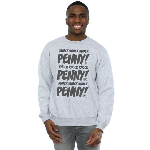 The Big Bang Theory Mens Sheldon Knock Knock Penny Sweatshirt