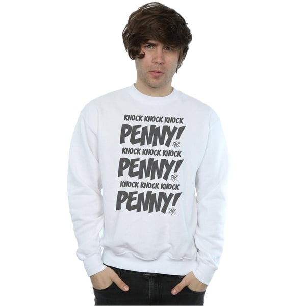 The Big Bang Theory Mens Sheldon Knock Knock Penny Sweatshirt