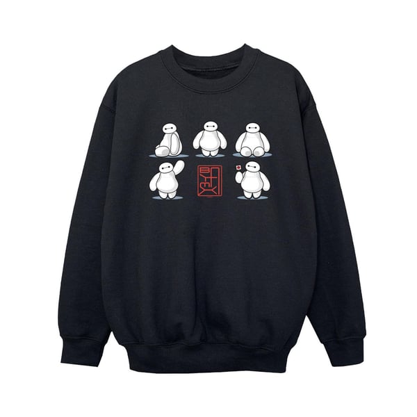 Disney Boys Big Hero 6 Baymax Many Poses Sweatshirt