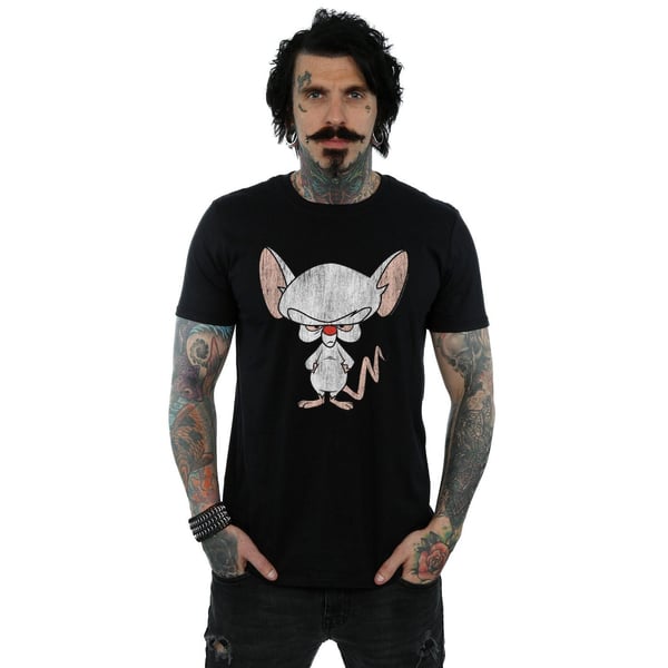 Animaniacs Mens The Brain Classic Pose T-Shirt