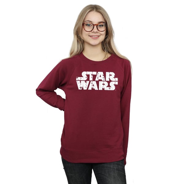 Star Wars Womens/Ladies Christmas Logo Sweatshirt
