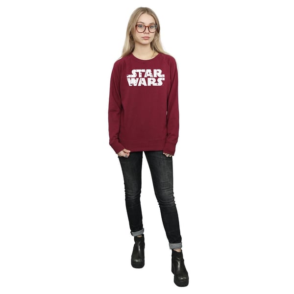 Star Wars Womens/Ladies Christmas Logo Sweatshirt